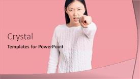  Presentation with chinese - Audience pleasing slide deck consisting of young-beautiful-chinese-woman-wearing backdrop and a lemonade colored foreground