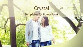  Presentation with safari park beautiful wildlife animal - PPT theme featuring young beautiful couple walking background and a  colored foreground