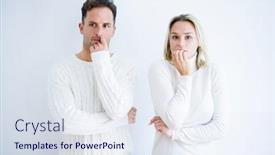  Presentation with anxiety - Theme with mouth biting nails anxiety background and a sky blue colored foreground