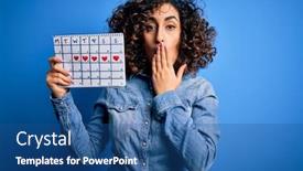  Presentation with arab - PPT layouts having young-beautiful-curly-arab-woman background and a ocean colored foreground