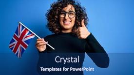  Presentation with arab - Amazing slide set having young-beautiful-curly-arab-woman backdrop and a navy blue colored foreground