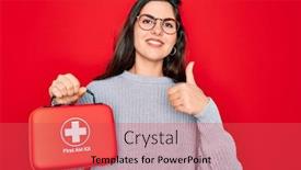  Presentation with beautiful young girl red - Amazing presentation design having young-beautiful-girl-holding-first backdrop and a red colored foreground