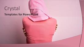  Presentation with self love - Amazing PPT layouts having young-beautiful-girl-wearing-muslim backdrop and a lemonade colored foreground