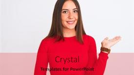  Presentation with beautiful young girl red - Colorful PPT theme enhanced with young-beautiful-girl-wearing-red backdrop and a red colored foreground