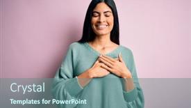  Presentation with green fashion - Amazing slide set having young-beautiful-hispanic-fashion-woman backdrop and a seafoam green colored foreground