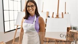  Presentation with confident young hispanic woman - 