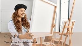  Presentation with confident young hispanic woman - 