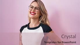  Presentation with business pink - 