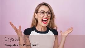  Presentation with business pink - 