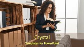  Presentation with business book - 