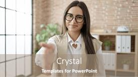  Presentation with hand shake office - 