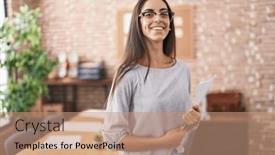  Presentation with confident young hispanic woman - 