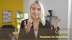  Presentation with confident young hispanic woman - 