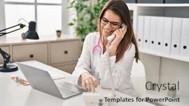  Presentation with telephone - 