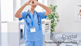  Presentation with heart hands - 