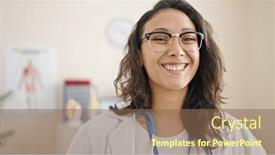  Presentation with confident young hispanic woman - 