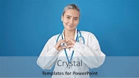  Presentation with hands heart - 