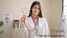  Presentation with confident young hispanic woman - 