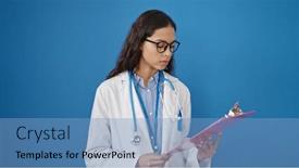  Presentation with beautiful hispanic woman - 