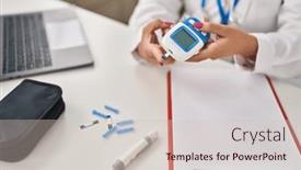  Presentation with hispanic heritage celebration - Theme featuring young-beautiful-hispanic-woman-doctor background and a soft green colored foreground