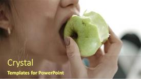  Presentation with university green - 