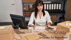  Presentation with business calculator - 