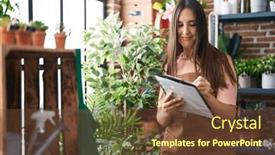  Presentation with flower woman - 