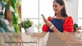  Presentation with young plant - 