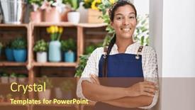  Presentation with confident young hispanic woman - 