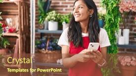  Presentation with flower woman - 