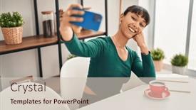  Presentation with selfie - 