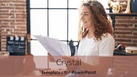  Presentation with confident young hispanic woman - 