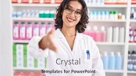  Presentation with hand shake - 