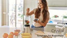  Presentation with smoothie - 