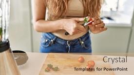  Presentation with smoothie - 