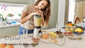  Presentation with smoothie - 