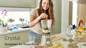  Presentation with smoothie - 