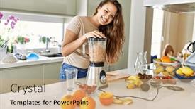  Presentation with smoothie - 