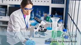  Presentation with microscope - 