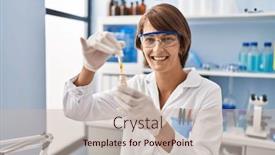  Presentation with test tube laboratory - 