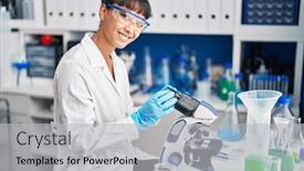  Presentation with microscope - 