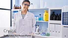  Presentation with confident young hispanic woman - 