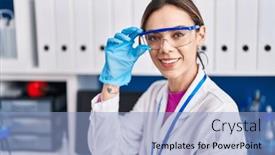  Presentation with confident young hispanic woman - 