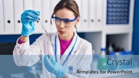  Presentation with test tube laboratory - 