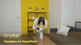  Presentation with beautiful hispanic woman - 