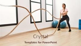  Presentation with battle - Slide deck having young-beautiful-hispanic-woman-smiling background and a lemonade colored foreground