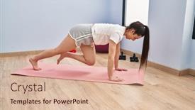  Presentation with exercise sport - 