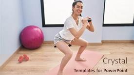  Presentation with exercise sport - 