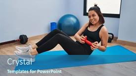  Presentation with exercise sport - 