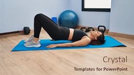  Presentation with exercise sport - 